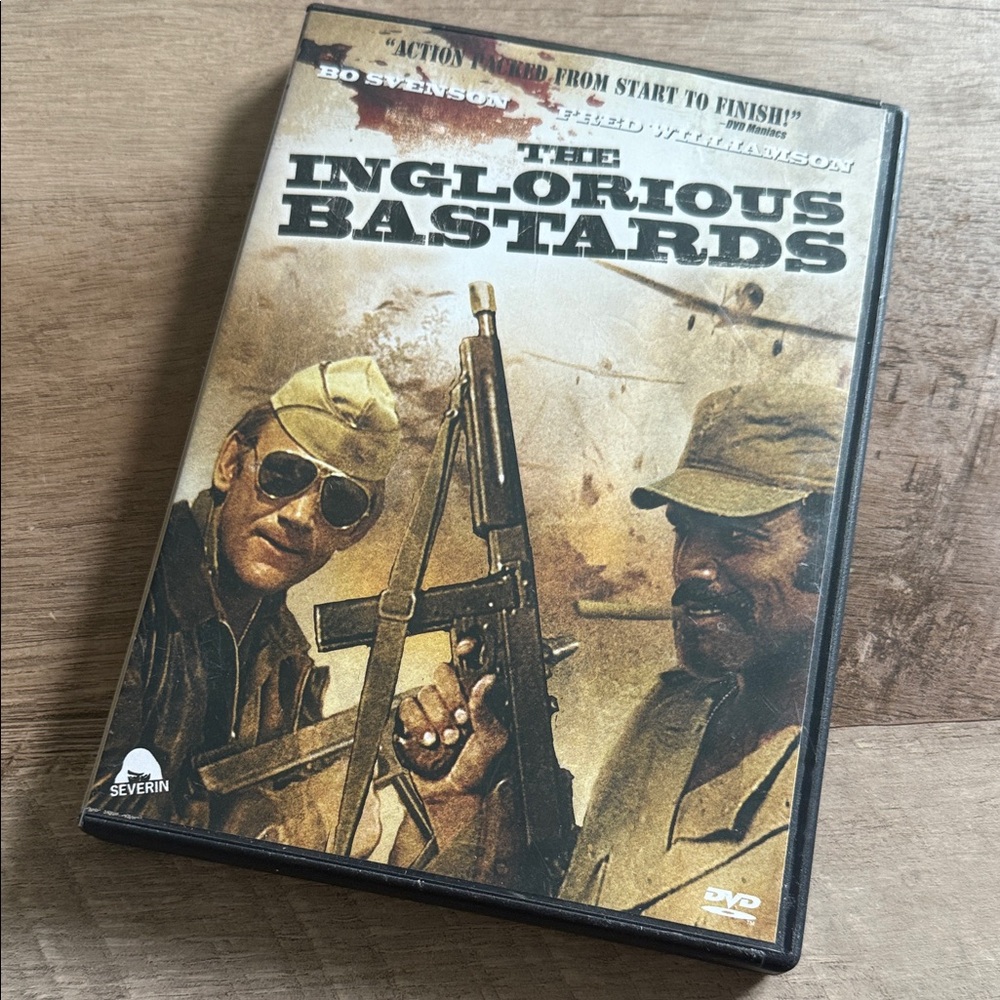 The Inglorious Bastards DVD - Black Case